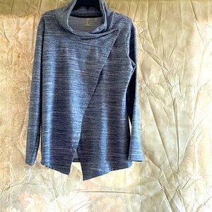 Heather Gray Cardigan Danskin activewear jacket so cute